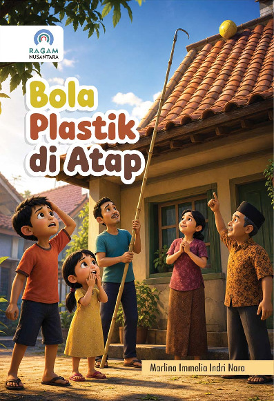 Sampul buku Bola Plastik di Atap